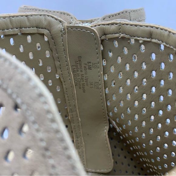 Circus NY by Sam Edelman open toe cut out heel sandals size 8.5 beige - Picture 4 of 10